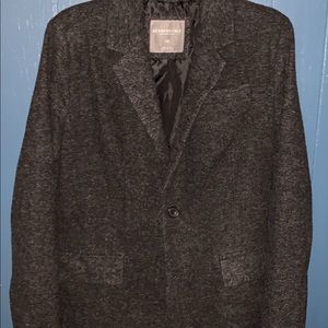 Grey tweed men’s blazer